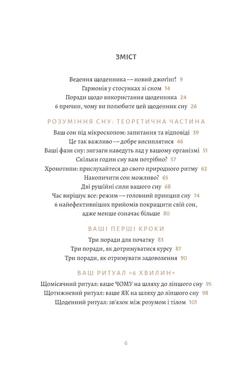 6 Minuten. Ein Schlafjournal, das dir beibringt, schnell einzuschlafen und erfrischt aufzuwachen.