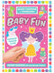 BABY FUN. Album with stickers + coloring pages. Princesses, mermaids, and fairies - 4823076149963