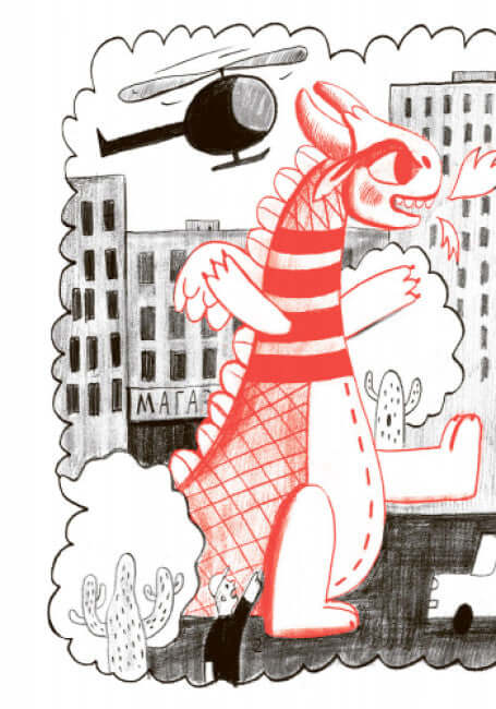 Drache, Quiche! Lesesaal. Stufe 1