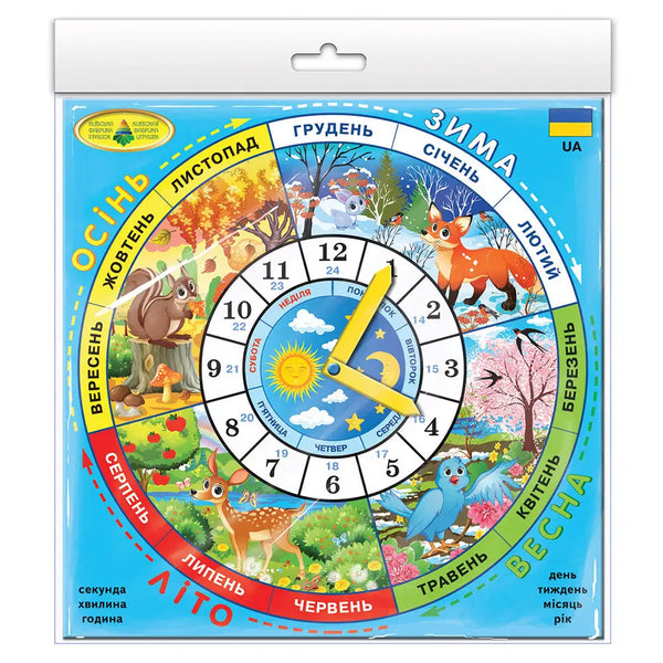 Гра Вивчаємо час