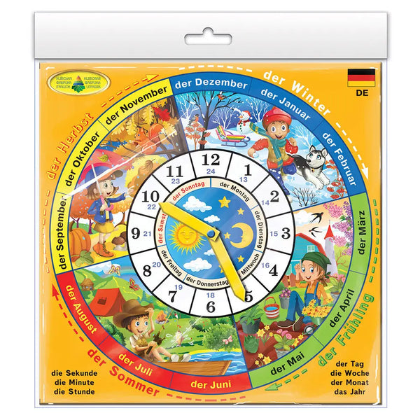 Spiel Zeit lernen (auf Deutsch) - 4820121182814