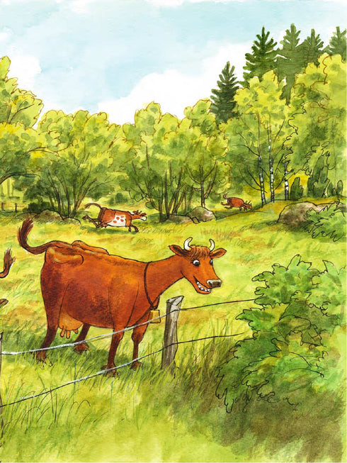 Wie Mama Mu zum ersten Mal den Raben traf