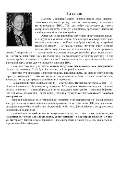 Geschichte der Ukraine: vollständiger Kurs in 49 Tabellen: unterstützende Zusammenfassung - 9789661052412