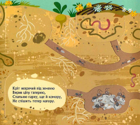 Who is hiding underground