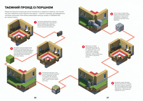 MINECRAFT. Довідник Червоного каменю