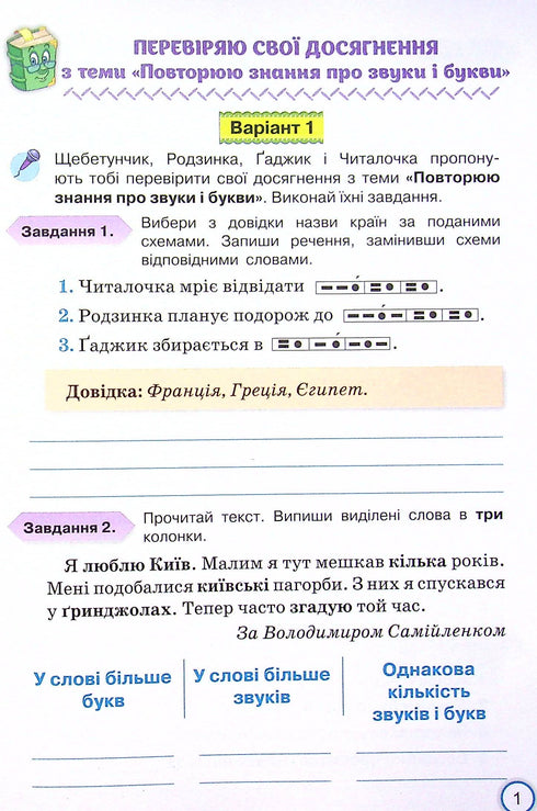 Meine Erfolge. Thematische Diagnosearbeiten zur ukrainischen Sprache. 4. Klasse