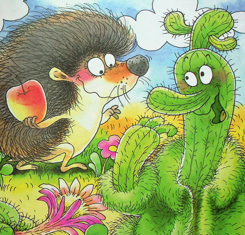 Auf dem Baumstumpf saß ein Kraftprotz...