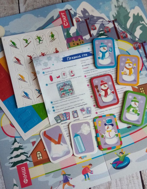 Brettspiel «Skirennen» - 9789667507558