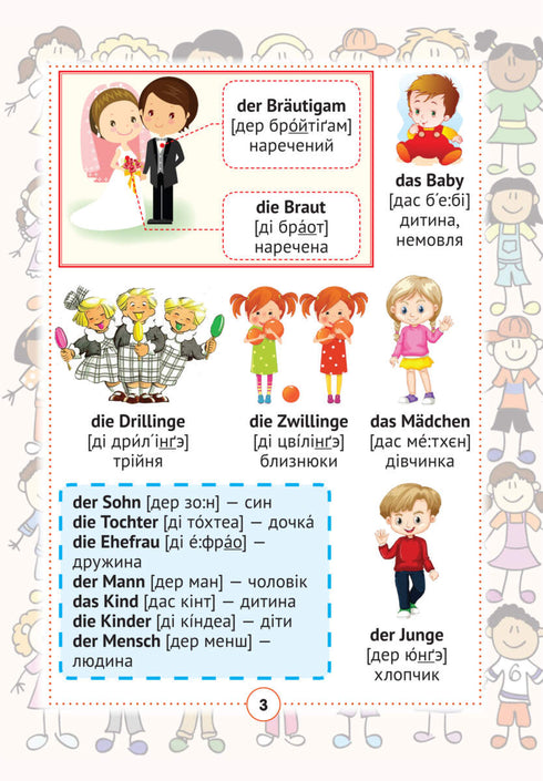 Bildwörterbuch Deutsch-Ukrainisch