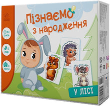Wir entdecken von Geburt an. Im Wald (Ukrainische Ausgabe)