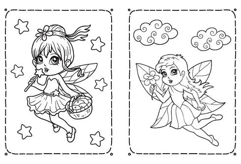 Розмальовка Феєчки