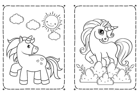 Розмальовка Єдиноріжки