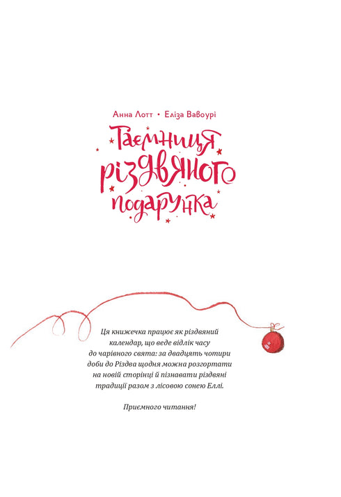 Таємниця різдвяного подарунка (закінчився тираж)