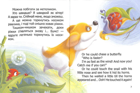 Малюк Коргі. Little Corgi. Книжка-білінгва