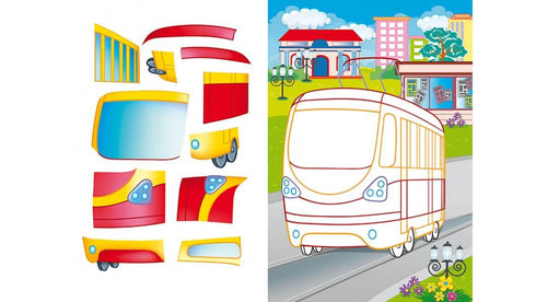 Applications for toddlers. Transport