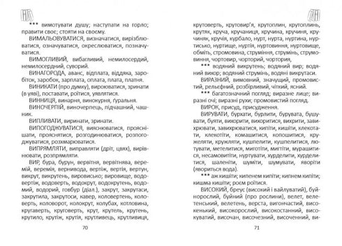 Wörterbuch der ukrainischen Synonyme